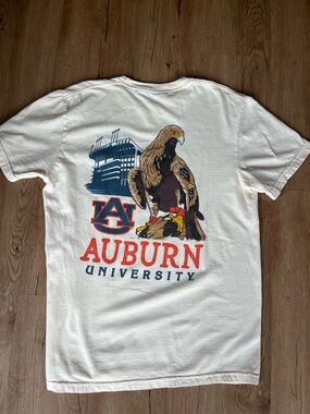Auburn University Comfort Colors 100% Cotton T-Shirt Women’s Medium